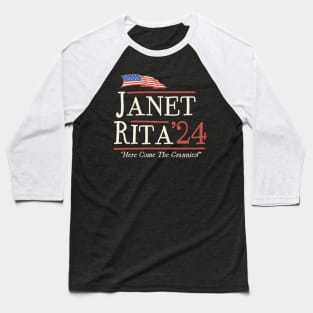 Janet & Rita For 2024 Baseball T-Shirt